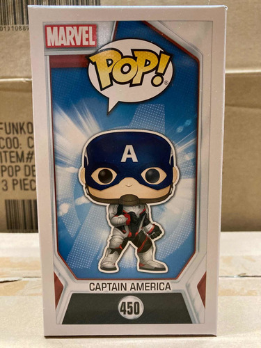 Captain America 450 Avengers Endgame Funko Pop Steve Tony
