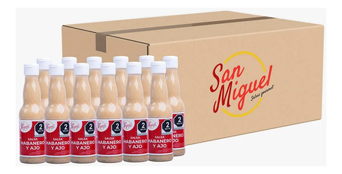 Salsa Habanero Y Ajo, San Miguel