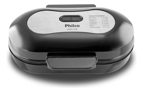 Multi Cook Antiaderente Philco Inox 127v Frítadeira Sem Óleo