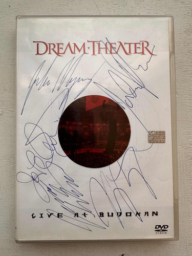 Dream Theater - Live At Budokan,  Dvd Doble Autografeado