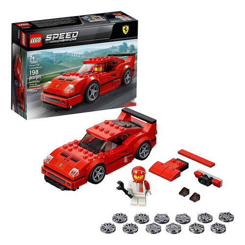 Edificio Lego Speed Champions Ferrari F40 Competición 75890