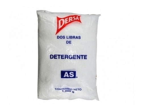 Detergente Dersa As En Polvo 1000 Gr Sin Aroma