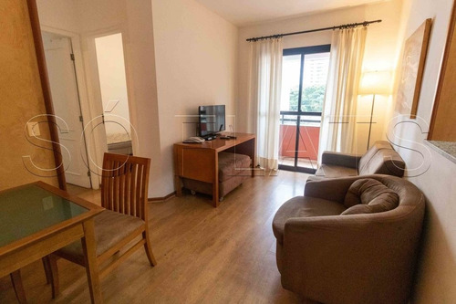 Imagem 2 de 15 de Flat Na Berrini - Excelente Localização. O Seu Melhor Negócio - Sf31399