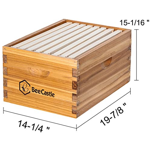 Caja De Colmena Profunda/de Cría Langstroth Sin Ensamb...