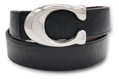 Cinturón Coach Sculpted C Unisex Hombre Mujer