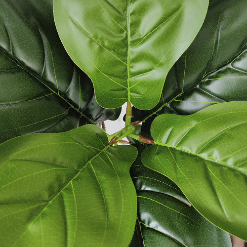 Planta Lyrata Artificial 130cm Ficus Toque Real Sem Vaso