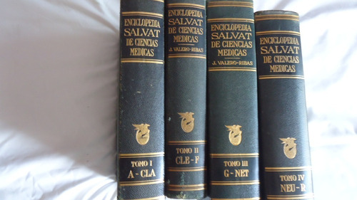 Libros Enciclopedia Salvat De Ciencia Medicas  Tomo I Al Iv