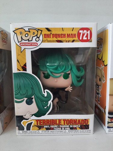 Funko Pop! Animation One Punch Man Tornado 721 Detalles (Usado)