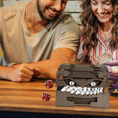 Figura Del Cofre Del Tesoro De Dungeons Dragons, Almacenamie