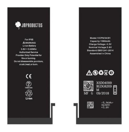 Bateria Compatible Con Bateria iPhone 5s 5c + Kit De Desarme