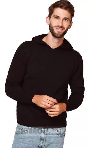 Sweater Hombre Pullover Con Capucha Y Sin Costura Kierouno