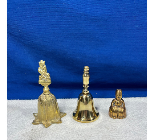 Lote De Campanas Campanitas En Bronce (Usado)