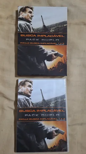 Dvd Busca Implacável 1, 2, 3 Liam Neeson + Dupla Luc Besson