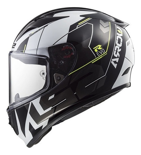 Casco Moto Pista Integral Ls2 323 Arrow Rapid Evo Techno