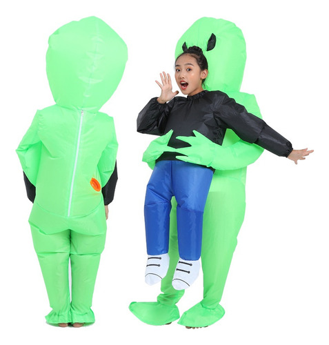 Alien Inflable Disfraz Traje Mujer Hombre Navidad Halloween