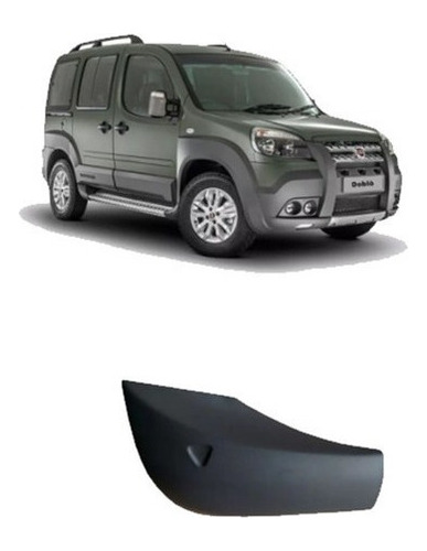 Moldura Estribo Traseiro Direito Doblo 2011 2012 2013 Fiat