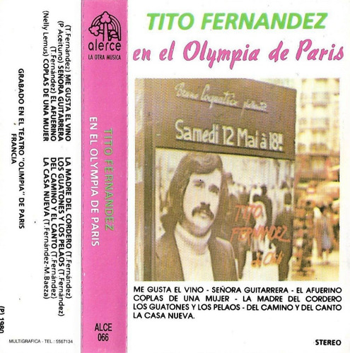 Tito Fernandez - En El Olympia De Paris