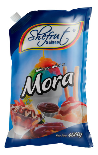 Salsa Mora Bolsa 4000g Shefrut - g a $8