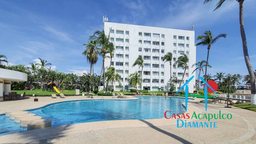 Cad Kabah 803. Departamento En Renta Vacacional Con Terraza En Acapulco Diamante