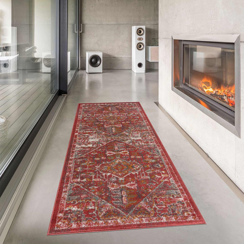 Home Design Alfombra Abstracta Para Corredor Area Coleccion