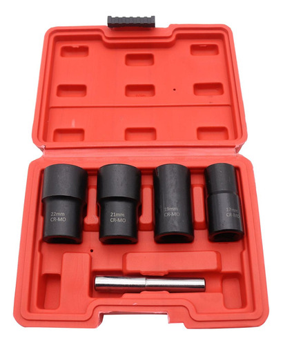 Kit De Herramientas De Enchufe Giratorio De Impacto, 5 Uds.,