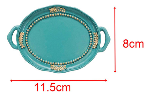 5 Paquete De 5-6 Bandejas Decorativas, Bandejas 5 Piezas