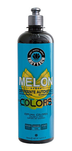 Shampoo Automotivo Melon Colors Azul 1:150 500ml Easytech