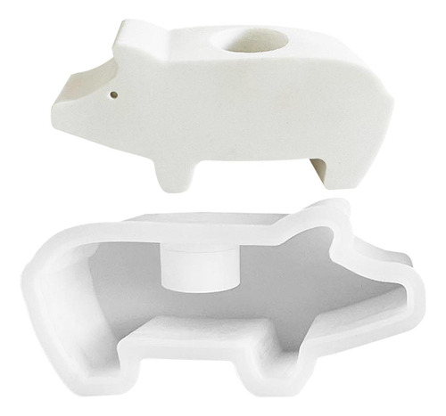Molde Portavelas Con Forma De Animal, Molde De Resina Epoxi