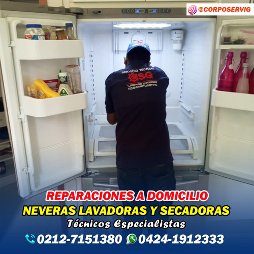 Imagen 3 de 10 de Reparación Nevera Técnico Kitchenaid Viking Whirlpool LG