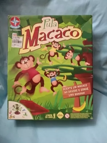 Antigo e Raro Jogo Pula Macaco da Estrela, Jogo de Tabuleiro Estrela Usado  75448932