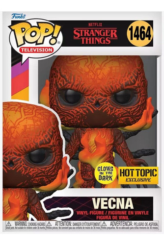 Funko Pop! Stranger Things - Vecna Glow #1464 (hot Topic)