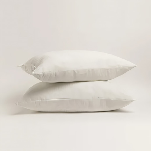 X2 Almohada Zip 50x90 King Size Cm Postural - Hotelera Soft