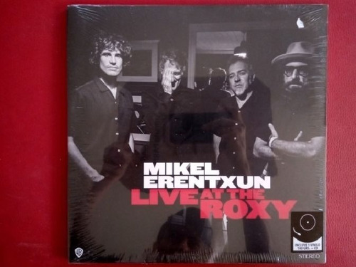 Vinilo+cd (lp+cd) Mikel Erentxun Live At The Roxy Tz024