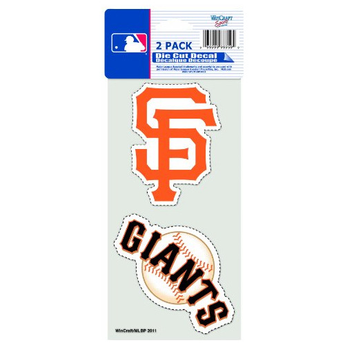 **calcomanía Troquelada De 4x8 De San Francisco Giants...