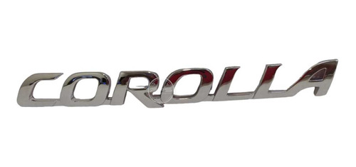 Emblema Corolla  Cromado  Toyota Automóvil