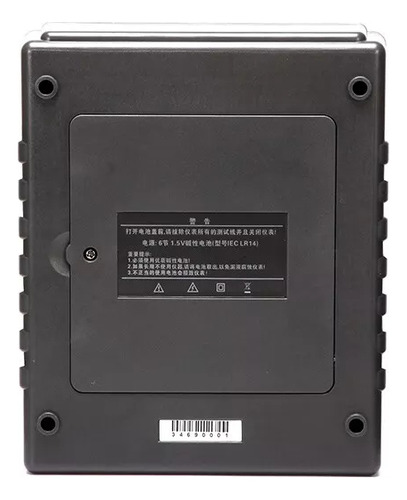 Megohmetro Probador Digital Medidor Aislacion Etcr 3480b