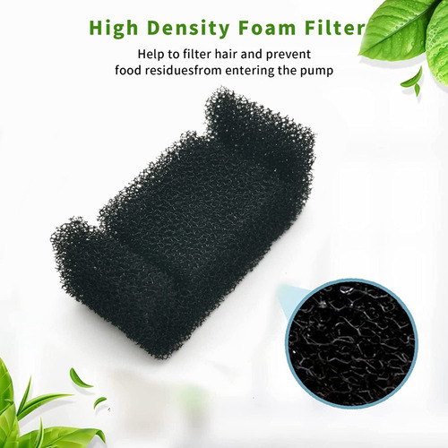 12 Filtros De Espuma Para Gatos, Fuente De Agua, Esponja, Fu