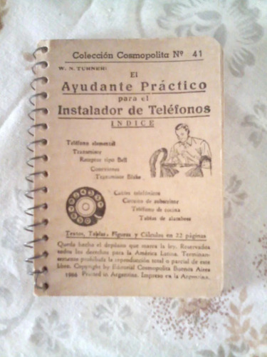 Libro Antiguo El Ayudante Practico N° 41.leer Bien