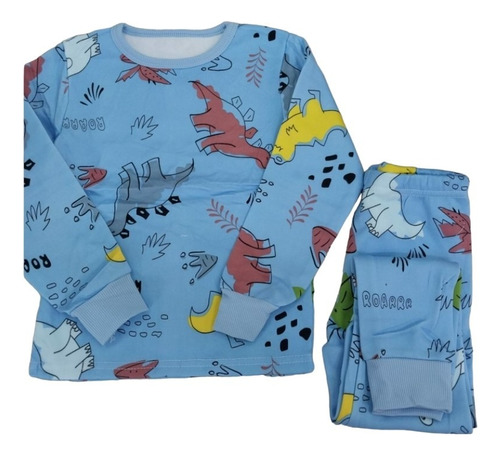 Pijama Niño/niña Micropolar Talles Desde 12 Meses Hasta 4-5t