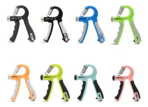 Hand Grip Ajustable + Contador Ejercita Manos Y Antebrazo