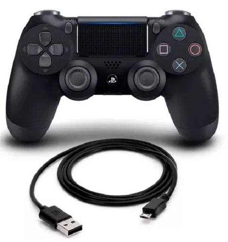 Joystick Sony Ps4 Wireless Dualshock + Cable Carga Colores