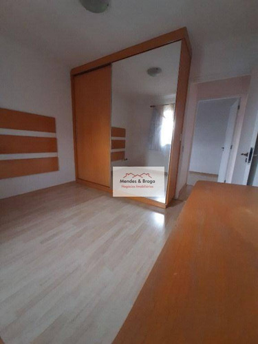 Imagem 5 de 30 de Apartamento Com 3 Dormitórios Para Alugar, 84 M² Por R$ 2.200,00/mês - Vila Augusta - Guarulhos/sp - Ap2400