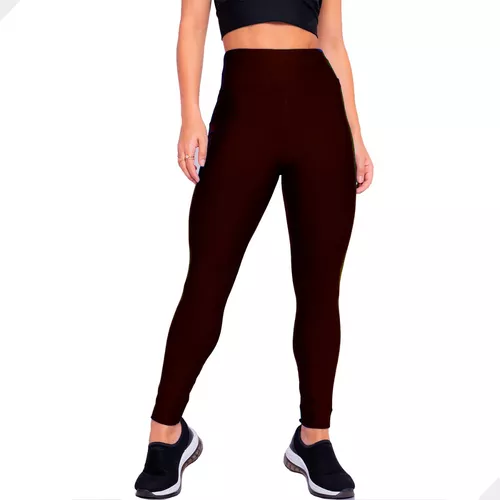 Calça Legging Vinho - Não fica transparente