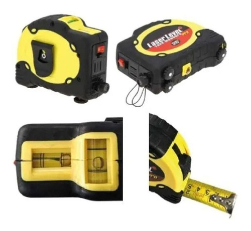 Imagen 3 de 12 de Huincha De Medir Nivel Laser Nivelador Cinta Métrica Huincha