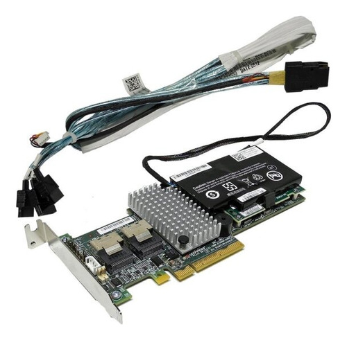 Controladora De Raid 25121 Con Batería Y Cables Sata