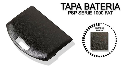 Imagen 1 de 2 de Tapa De Bateria Consola Psp Serie 1000 Fat Oem Rugosa