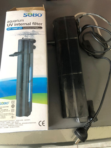 Filtro Interno Sobo Uv 1208f Peceras Acuario Acuarios (Usado)