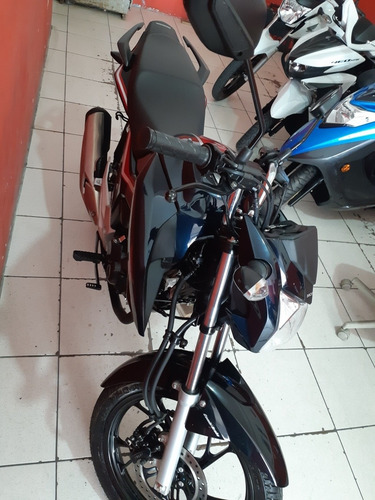 Imagem 8 de 15 de Honda Titan 160 2020 Azul Único Dono Baixo 359km