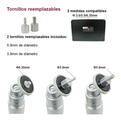 Imagen 3 de 10 de Soporte De Techo Universal Para Mini Proyector/cañon Con Cabezales Giratorios 360° Montaje Ajustable Escritorio/pared