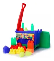 Comprar Vagón Ruedas Armatodo Bloques Fichas Armar Niño Construcción